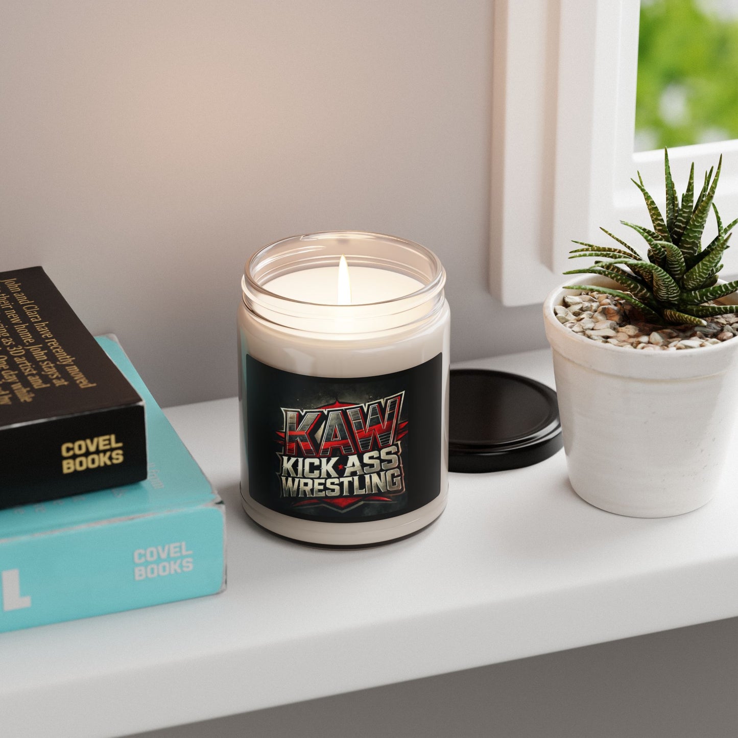 KAW Kick-Ass Wrestling Scented Soy Candle - 9oz