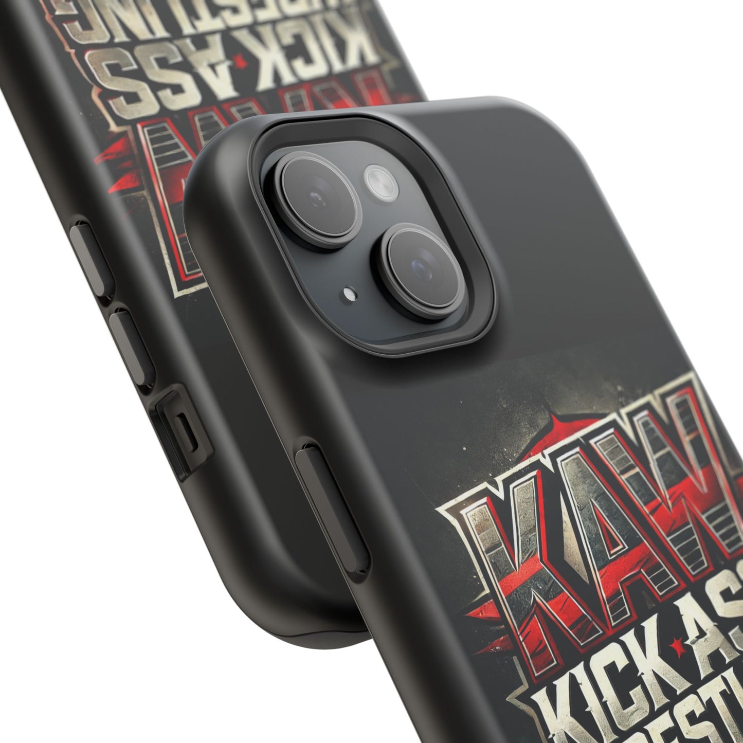 KAW Kick Ass Wrestling Magnetic Tough Case for iPhone - Durable Protection with Bold Design