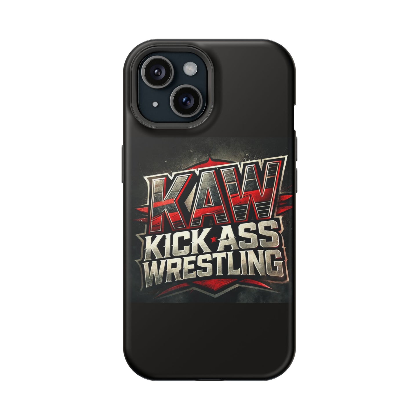KAW Kick Ass Wrestling Magnetic Tough Case for iPhone - Durable Protection with Bold Design
