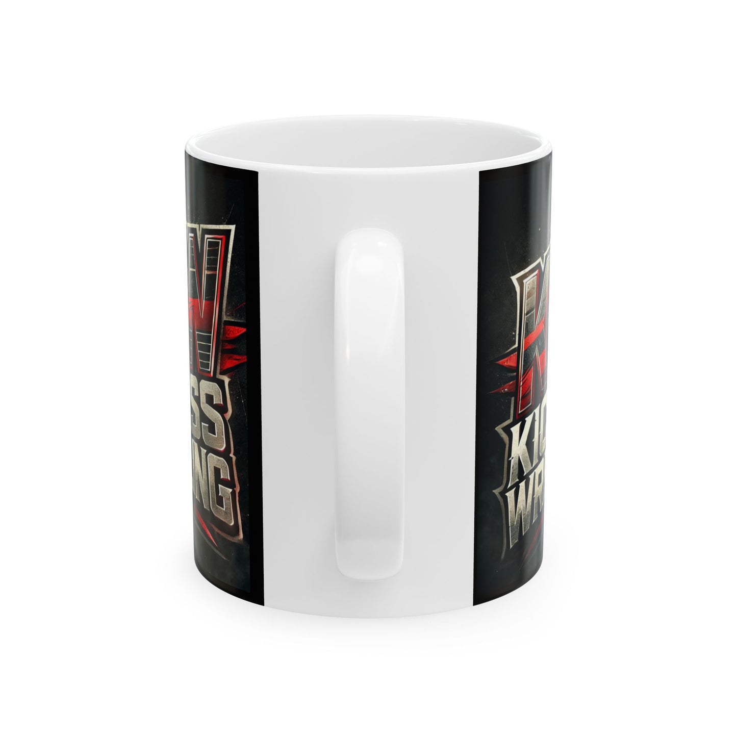 KAW Kick Ass Wrestling Ceramic Mug - Perfect Gift for Fans