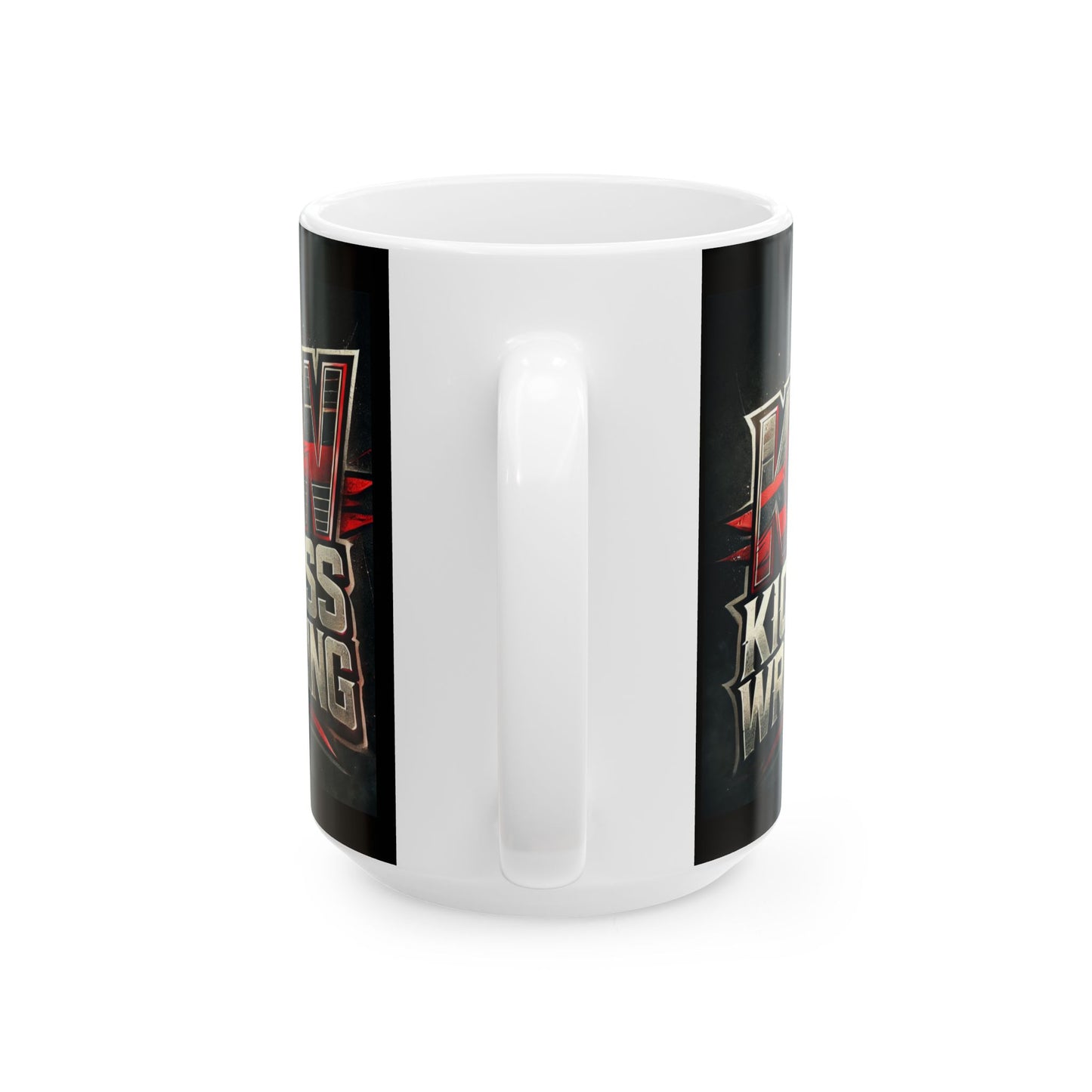 KAW Kick Ass Wrestling Ceramic Mug - Perfect Gift for Fans