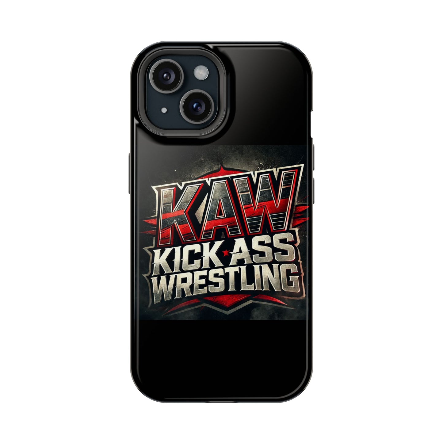 KAW Kick Ass Wrestling Magnetic Tough Case for iPhone - Durable Protection with Bold Design