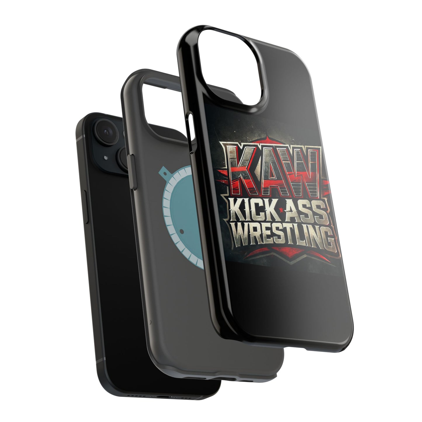 KAW Kick Ass Wrestling Magnetic Tough Case for iPhone - Durable Protection with Bold Design