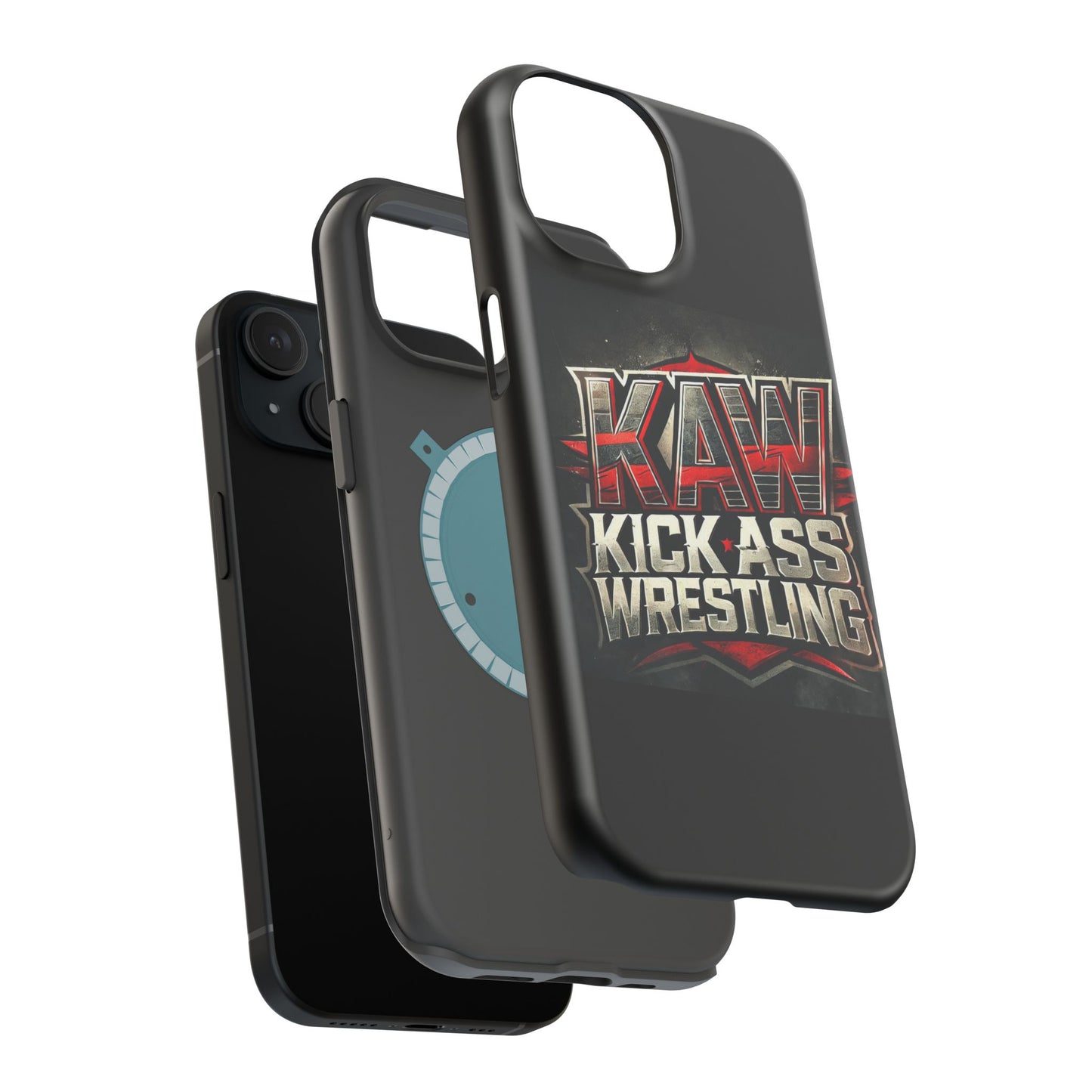 KAW Kick Ass Wrestling Magnetic Tough Case for iPhone - Durable Protection with Bold Design
