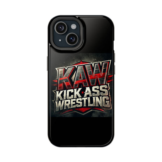 KAW Kick Ass Wrestling Magnetic Tough Case for iPhone - Durable Protection with Bold Design