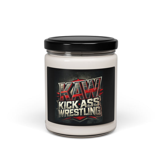 KAW Kick-Ass Wrestling Scented Soy Candle - 9oz